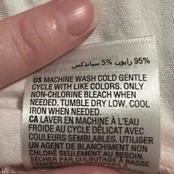 INC Women s Pink Tie-Dye Button Down Top Pajama Shirt Medium NWT - Picture 7 of 7